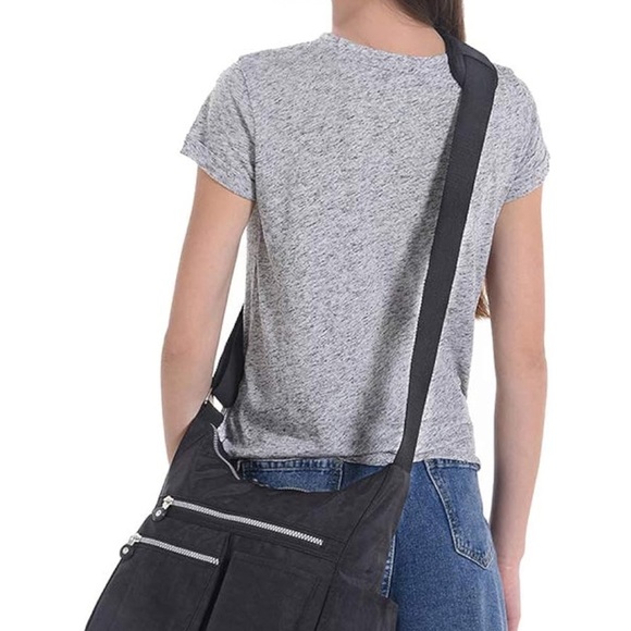 NWT- Mhcnll Black Crossbody Bag with Multiple Pockets - Picture 3 of 7